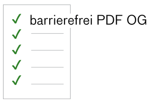 Kurse für barrierefreies PDF und barrierefreie Dokumente